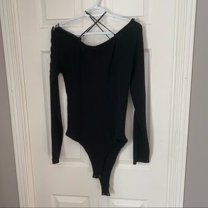 NWOT Forever 21 Off The Shoulder BodySuit